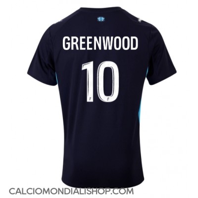 Maglie da calcio Olympique de Marseille Mason Greenwood #10 Seconda Maglia 2025-26 Manica Corta Maglie da calcio Olympique de Marseille Mason Greenwood #10 Seconda Maglia 2025-26 Manica Corta